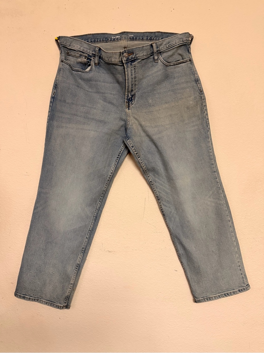 Old Navy Women's Straight Leg Jeans - Light Blue Wash